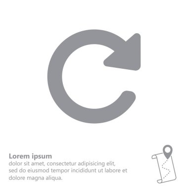 Sembol illüstrasyon Yenile