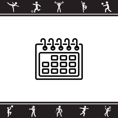 Takvim satırı simgesi