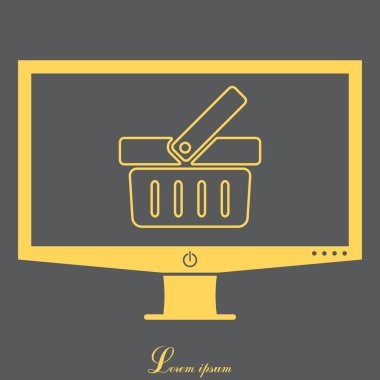 Alışveriş sepeti simgesi