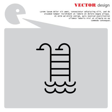 Merdivenlere havuzu web simgesi
