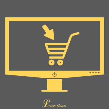 Alışveriş arabası simgesi