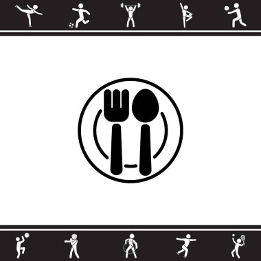 Kaşık ve çatal simgesi