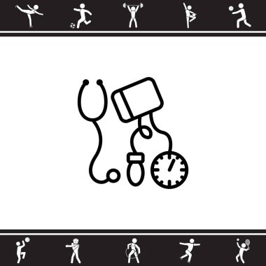 Tonometer. Web simgesi