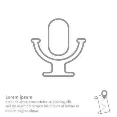 592microphone satırı simgesi 