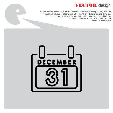 Takvim satırı simgesi