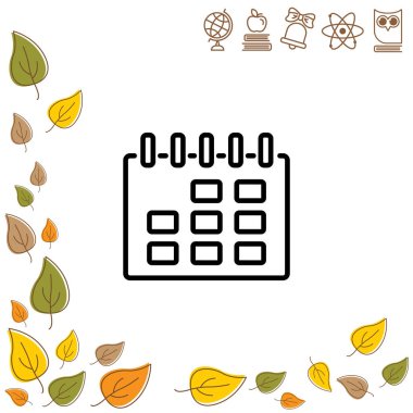 Takvim satırı simgesi