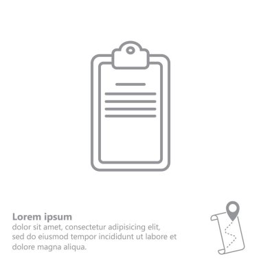 Denetim listesi satırı simgesi