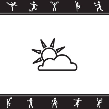 Web simgesi, bulutlar