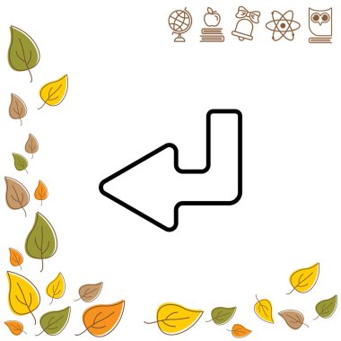 Satırı simgesi aşağı ok