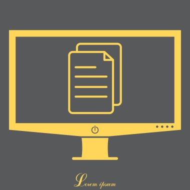 satırı Not kağıt simgesi