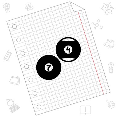 Bilardo için siyah toplar