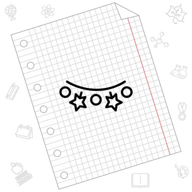 Noel ışıkları web simgesi