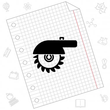 Daire testere web simgesi