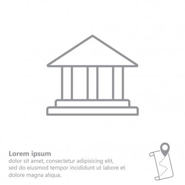 Müze binası simgesi 