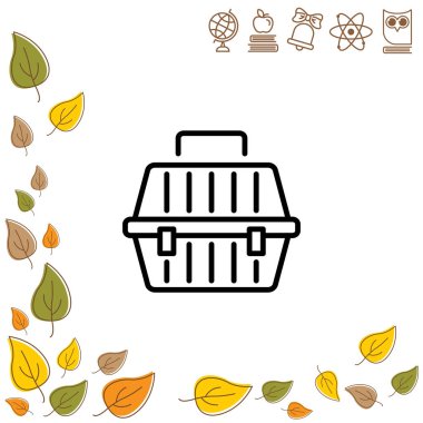 Web satırı simgesi. Araba