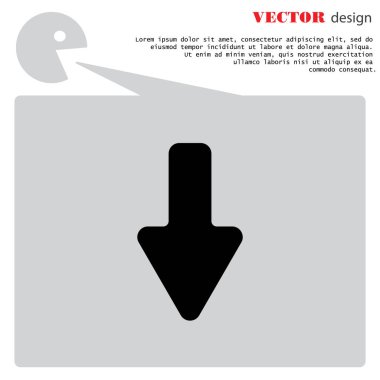 Satırı simgesi aşağı ok