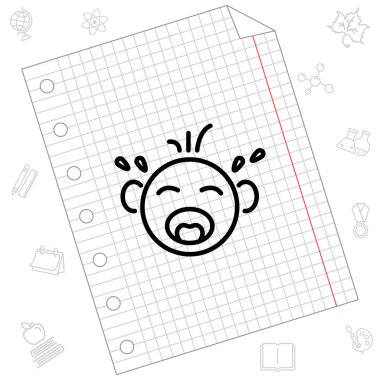 Ağlayan bebek simgesi