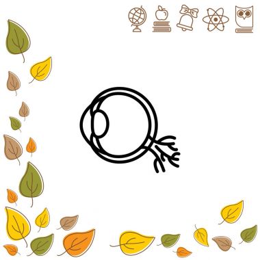 Göz küresi web simgesi