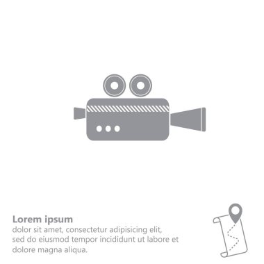 sinema kamera simgesi