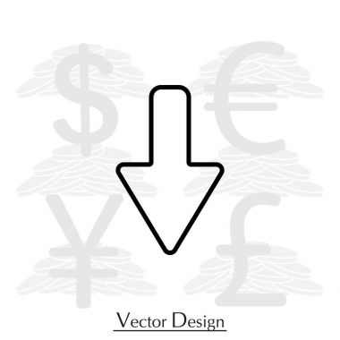 Satırı simgesi aşağı ok