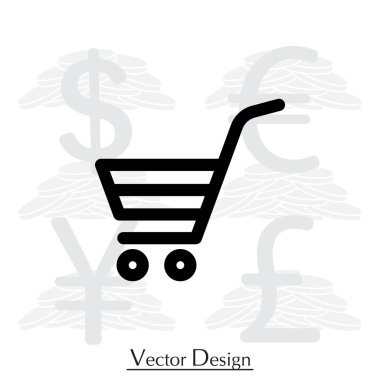 Alışveriş arabası simgesi