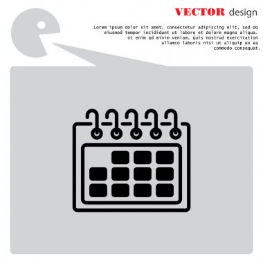 Takvim Web satırı simgesi