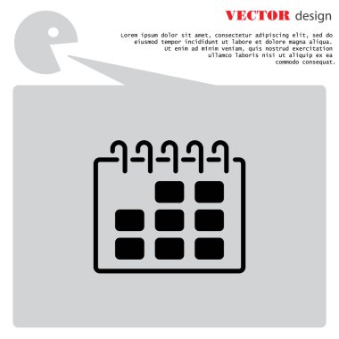 Takvim Web satırı simgesi