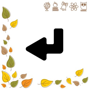 Satırı simgesi aşağı ok