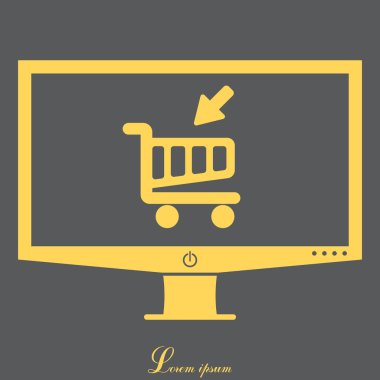 Alışveriş arabası simgesi