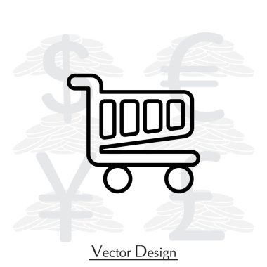 Alışveriş arabası simgesi