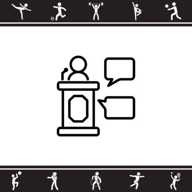 Web satırı simgesi. İş