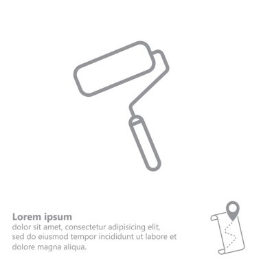 boya silindiri simgesi