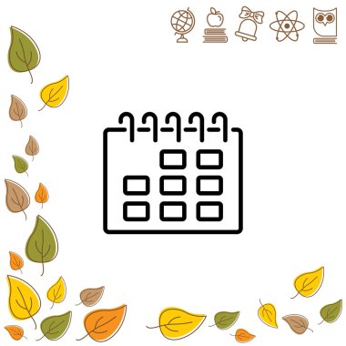 Takvim satırı simgesi