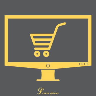 Alışveriş arabası simgesi