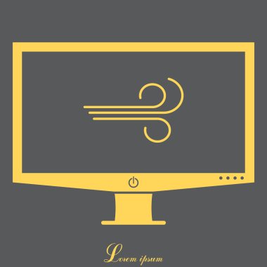 Rüzgar web simgesi