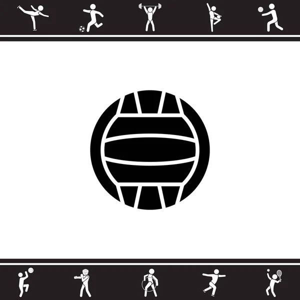 Water polo icon — Stock Vector