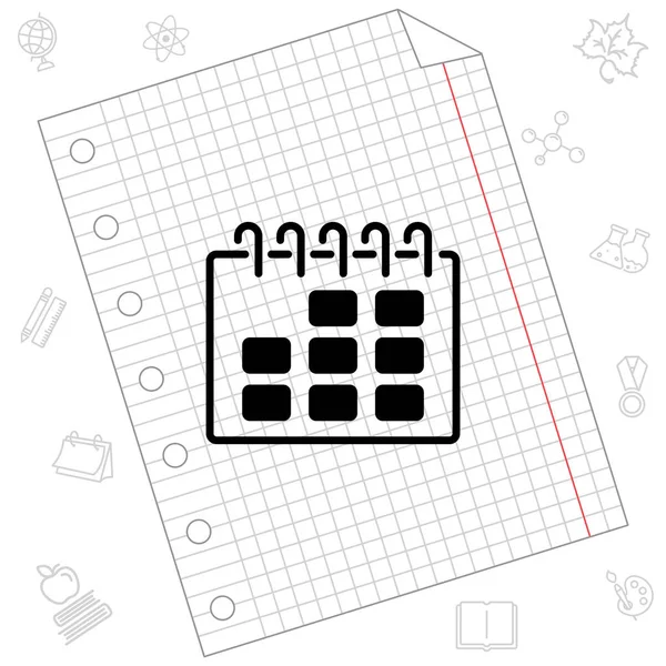 Takvim Web satırı simgesi