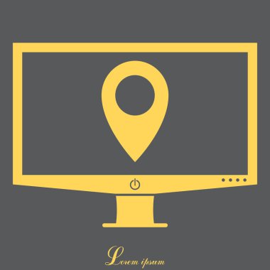 harita işaretçi simgesi