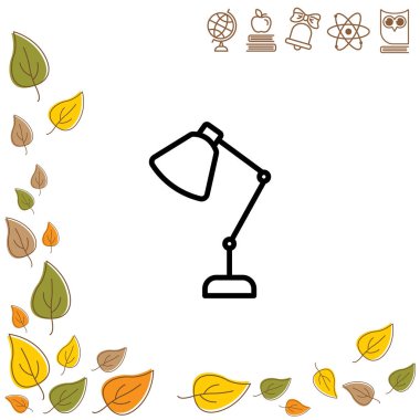 Masa lambası simgesi