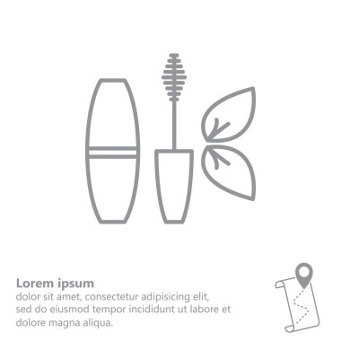 Maskara satırı simgesi