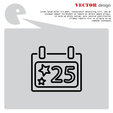 Takvim satırı simgesi