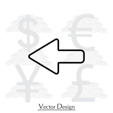 sol satırı simgesi