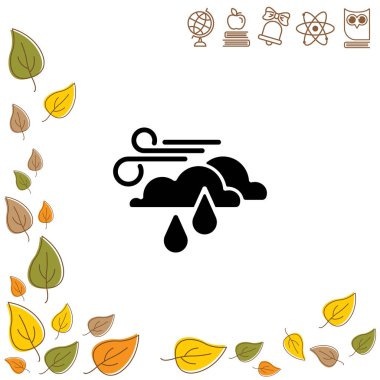 Rüzgar, bulutlar ve yağmur