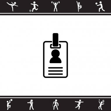 İş boş kimlik kartı toka ile