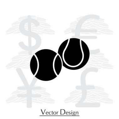 Tenis topları simgesi