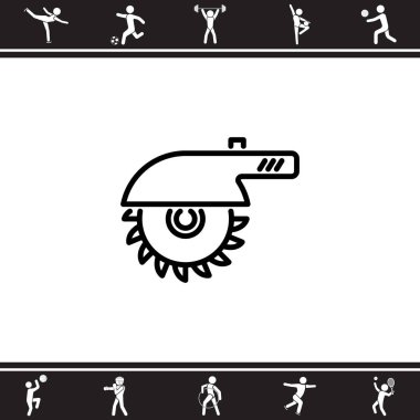 Daire testere web simgesi