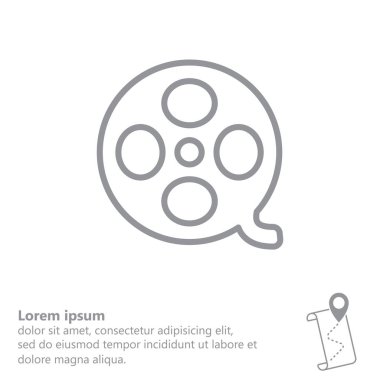 Film reel satırı simgesi