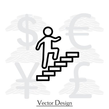 Merdiven sembolü kadar yürümek