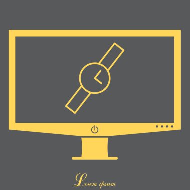 Kol saati web simgesi