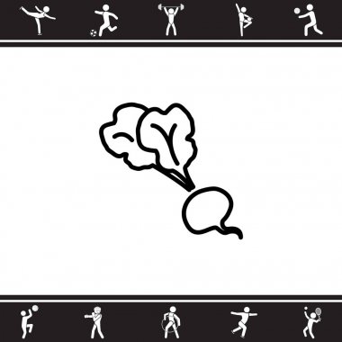 Pancar simgesi illüstrasyon